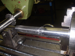 cutting a fisher spline coupler 3